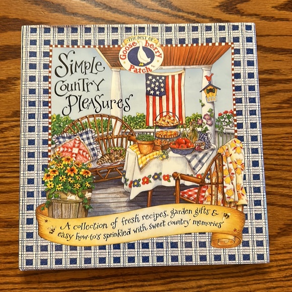 3 Goose Berry Patch Recipe and Party Books - Picture 2 of 11